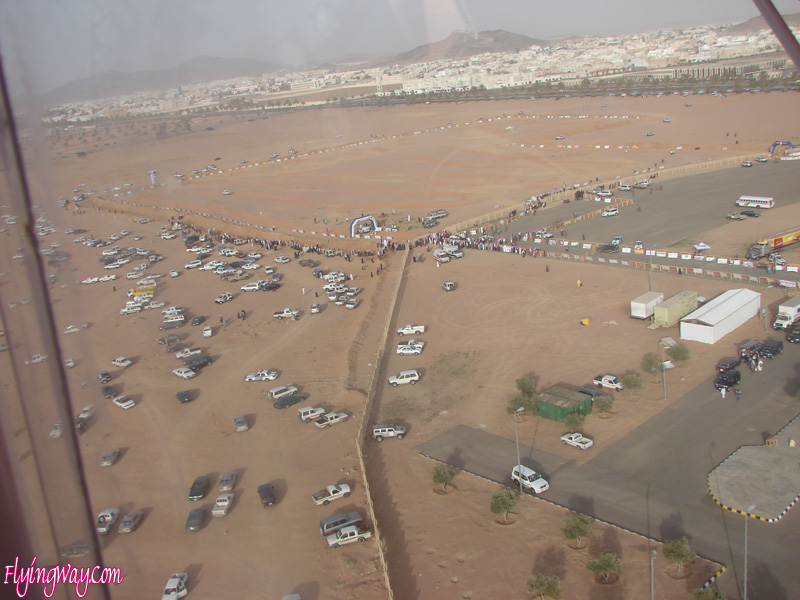 Hail city desert rally raising cars
