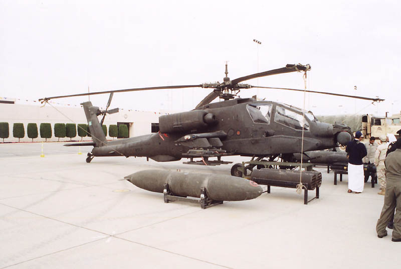 Apache Military helicopter